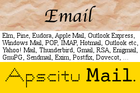 Email, protocols and programs, Apscitu Mail.